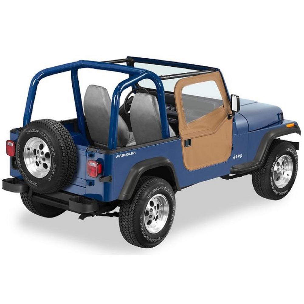 Bestop Full Fabric Doors 80 86 Cj7 87 95 Wrangler Yj Spice