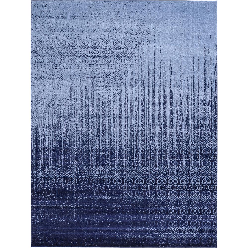 Unique Loom Del Mar Jennifer Blue 9 0 X 12 Area Rug 3114714 Del Mar Jennifer Blue 9 0 X 12 Area Rug