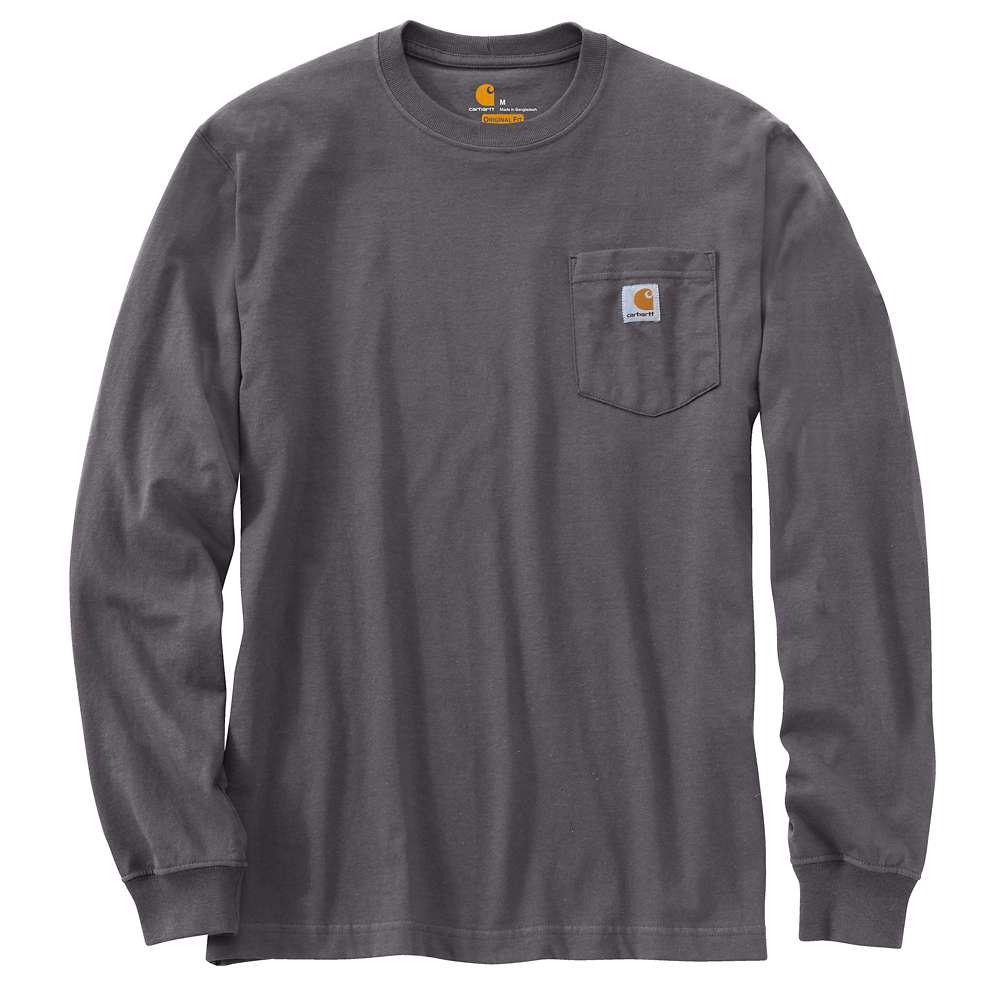 Carhartt T-Shirt Core Logo T-Shirt S//S Fired Brick Heather-XL