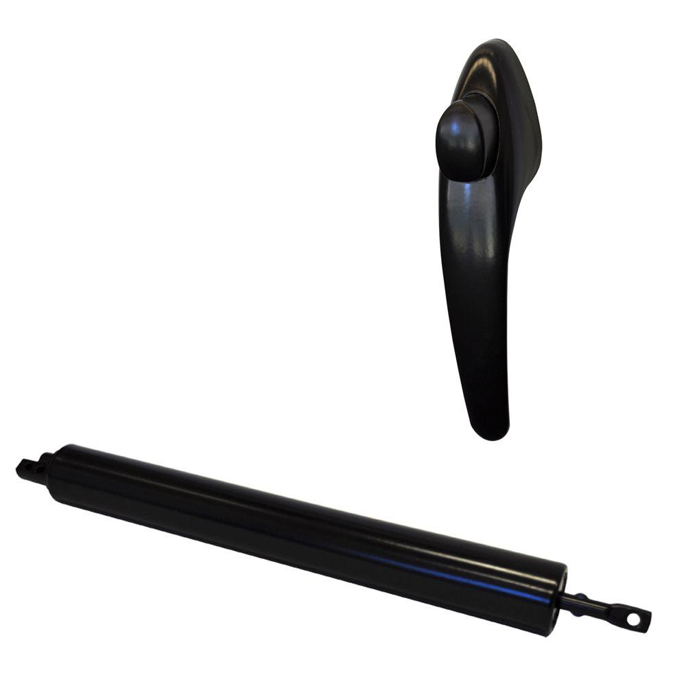 Andersen Contemporary Push Button Handle And Closer In Black