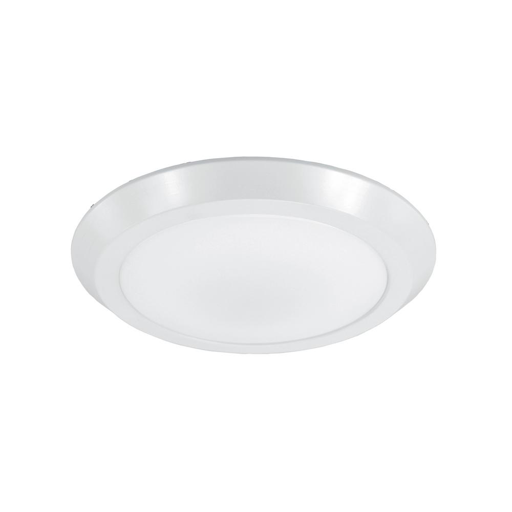 HomeSelects Essential 5 in. 3000K White Integrated LED ...