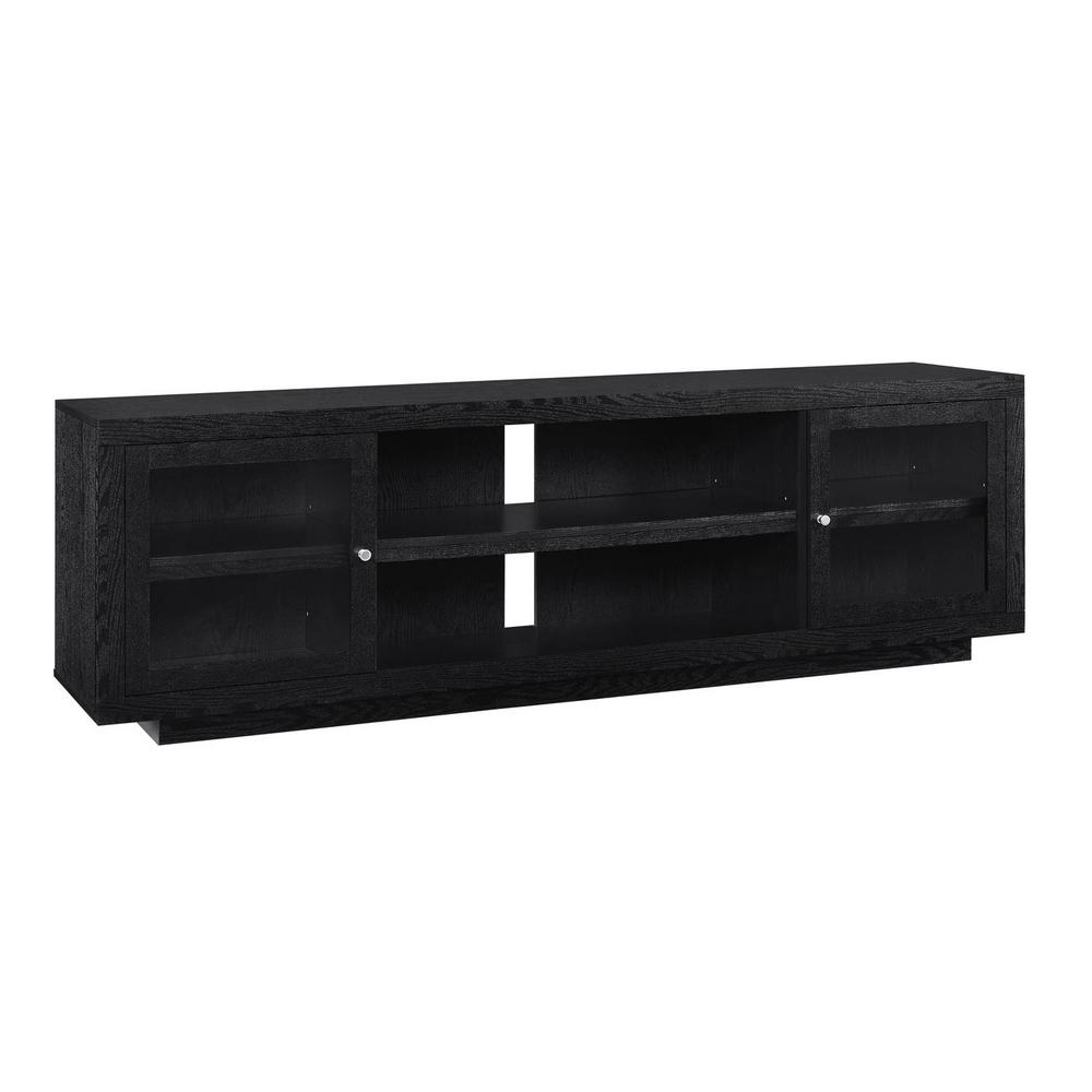 Ameriwood Young Lane 72 In Black Oak Tv Stand Hd40618 The Home Depot Ameriwood Young Lane 72 In Black Oak Tv Stand