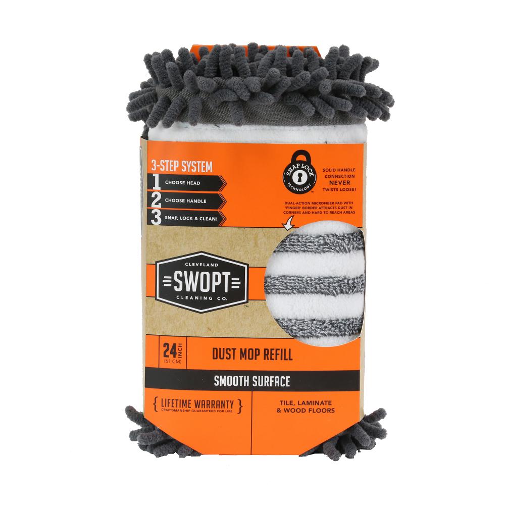 Swopt 24 in. Dust Mop Microfiber Combo Refill5310 The Home Depot