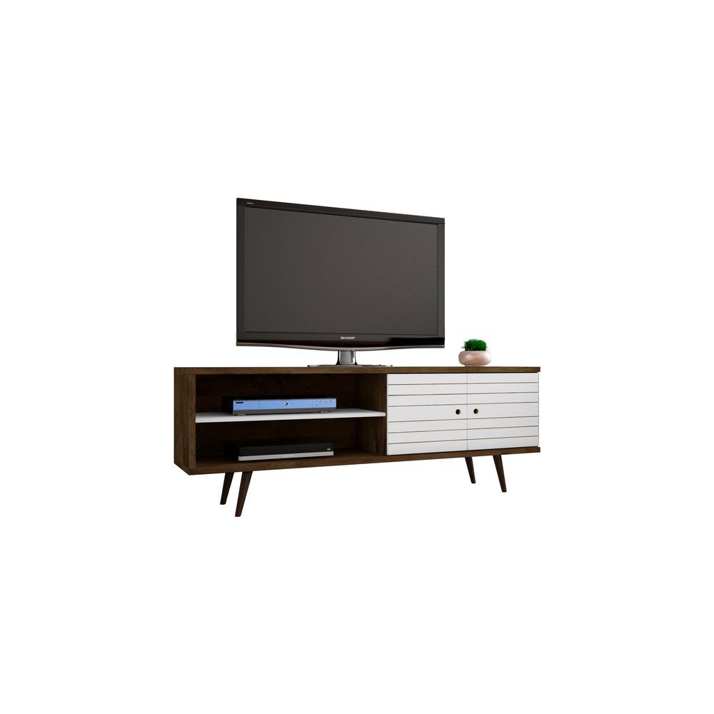 Manhattan Comfort Liberty Rustic Brown And White Entertainment Manhattan Comfort Liberty Rustic Brown And White Entertainment Center