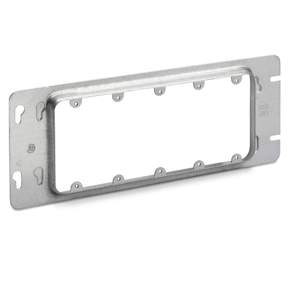 Hole Diameter 1-13//32 inch 58C5 Utility Box Cover T /& B Single Recept