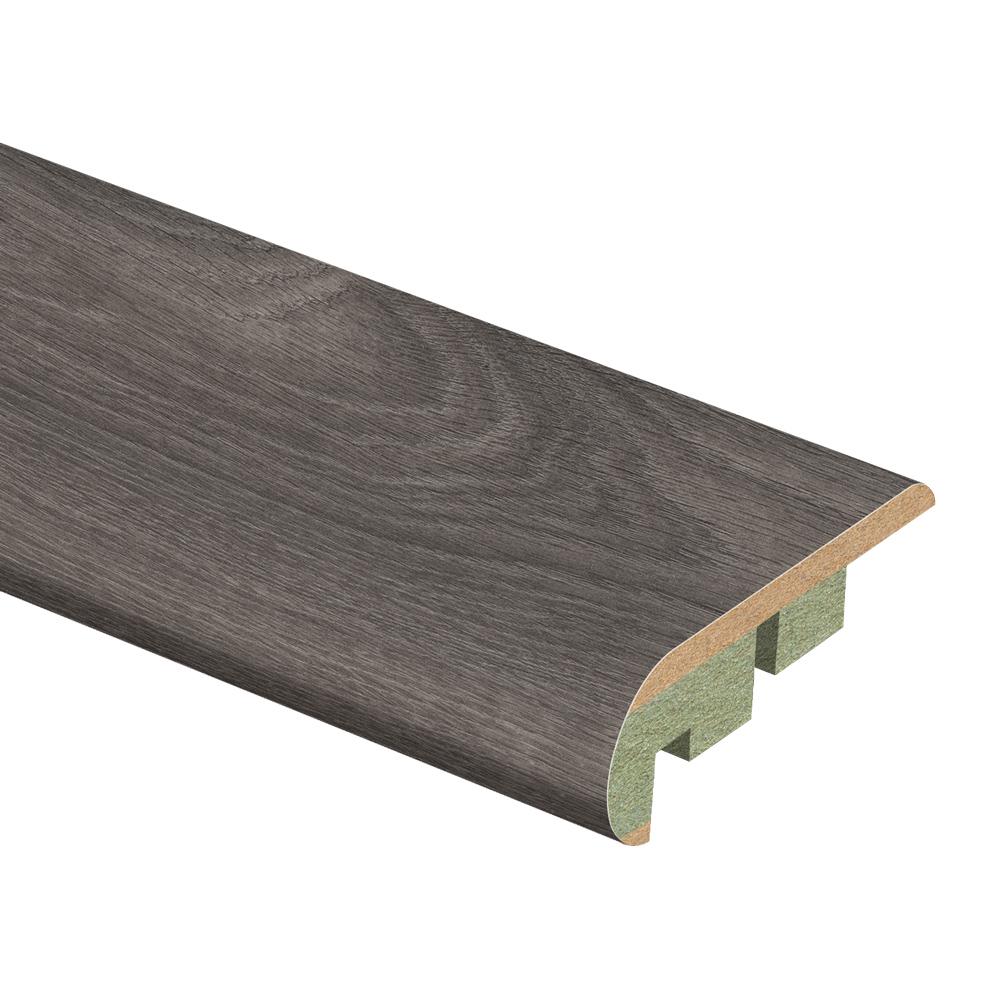 Zamma Grey Oak 3 4 In Thick X 2 1 8 Wide 94 Length Laminate Stair Nose Molding 013541949 The Home Depot Laminate Stair Nose Molding