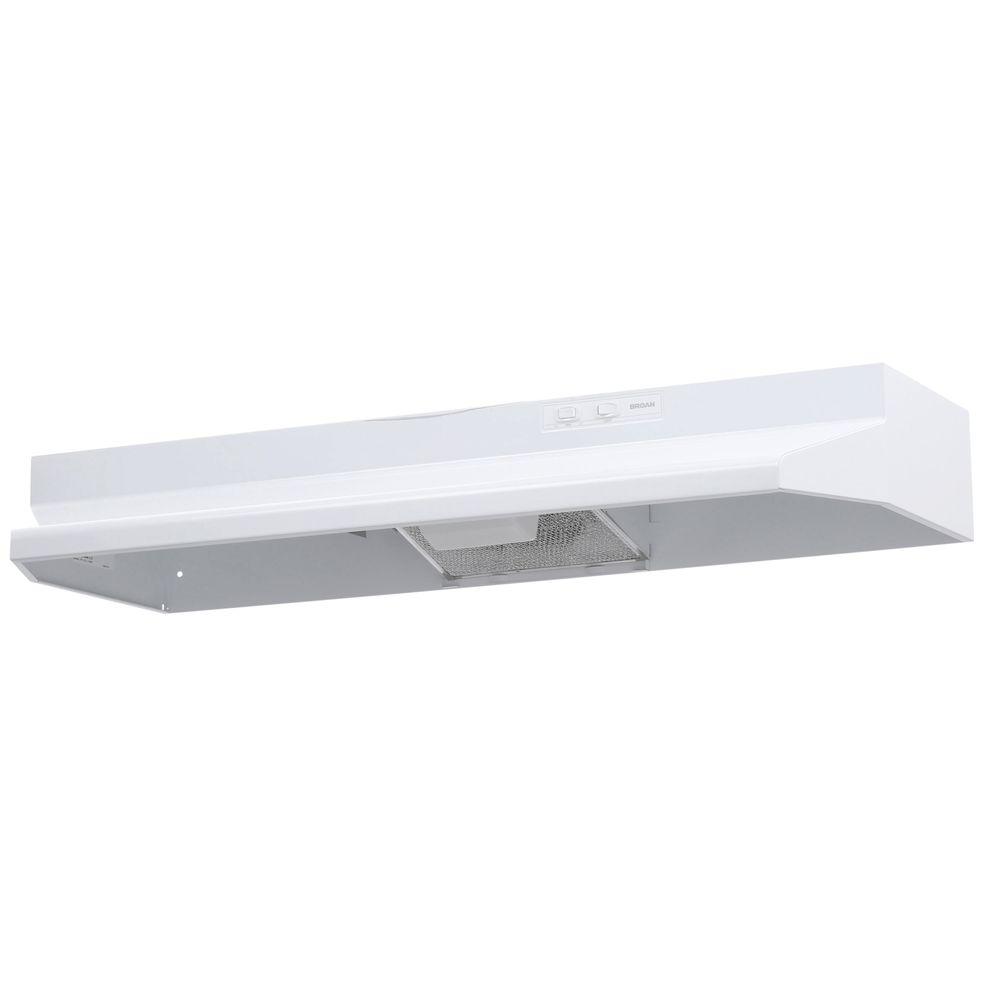 Broan 40000 Series 42 In Under Cabinet Range Hood With Light Broan 40000 Series 42 In Under Cabinet Range Hood With Light White