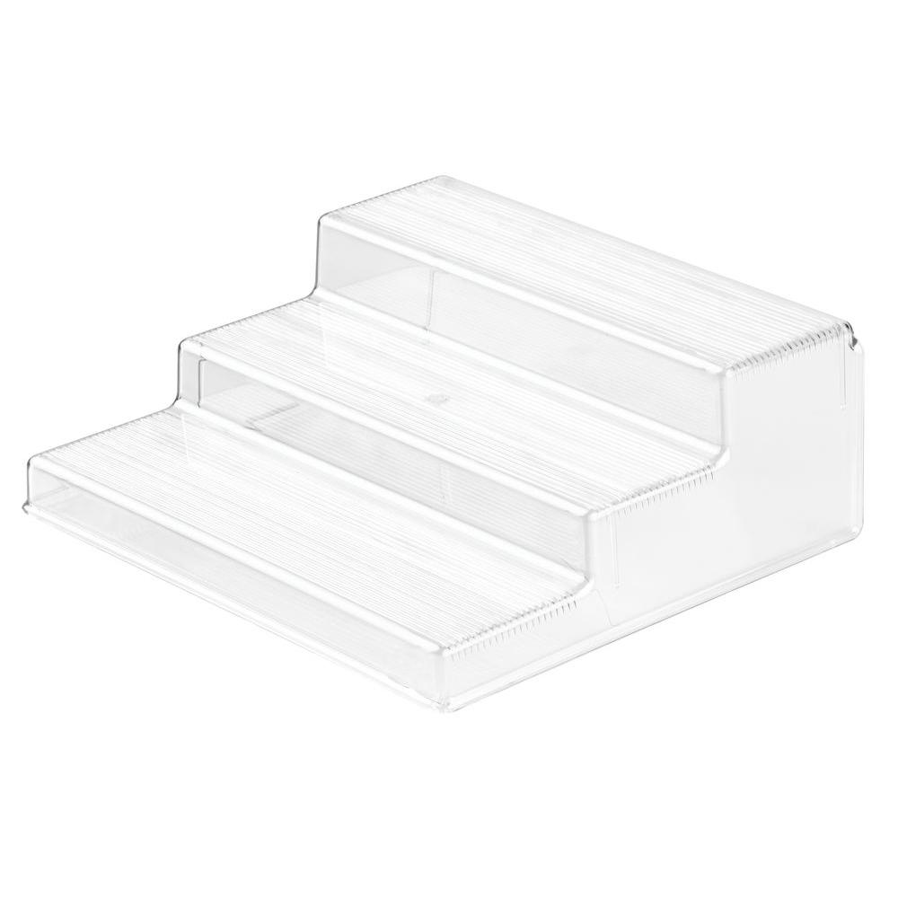 Interdesign Linus 3 Tier Cabinet Organizer In Clear 54830 The