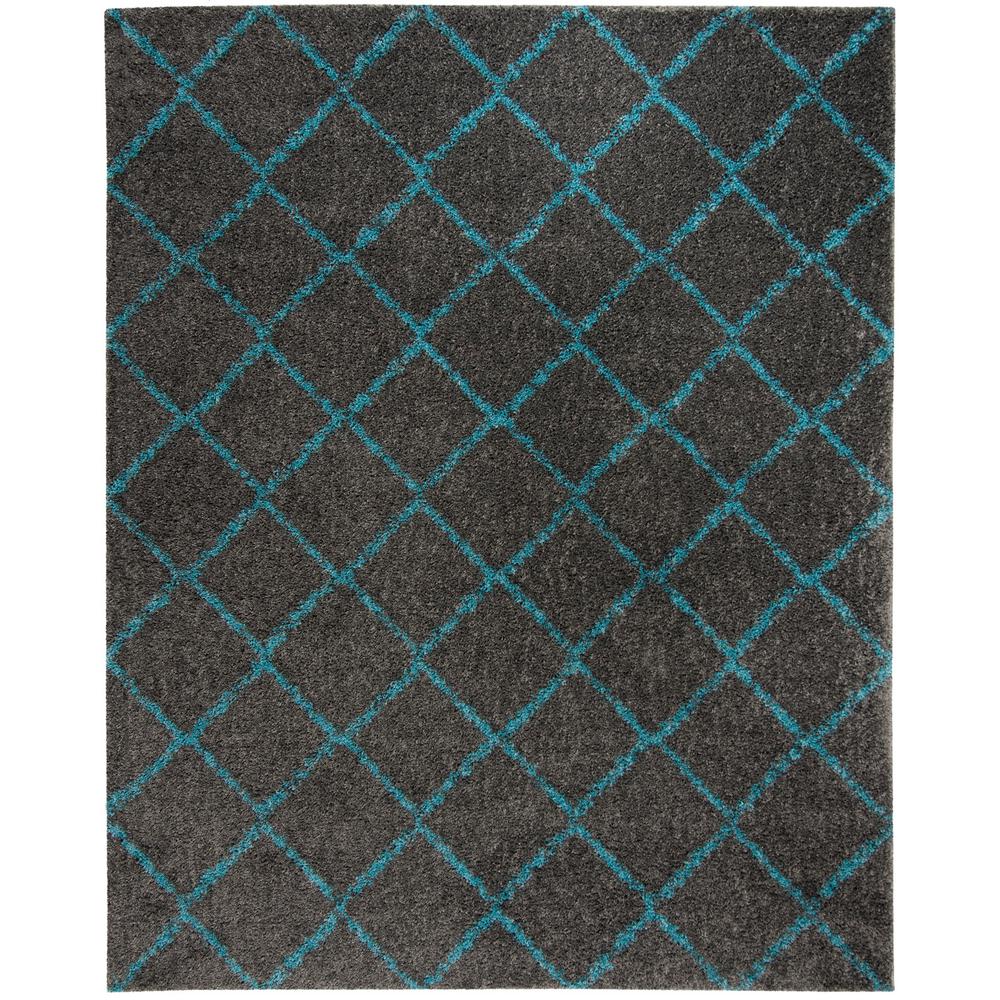 Safavieh Arizona Gray Turquoise 9 Ft X 12 Area Rug