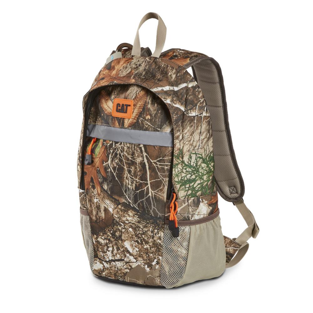 Caterpillar 20L Camo Daytrip Hydration Backpack with Realtree Edge