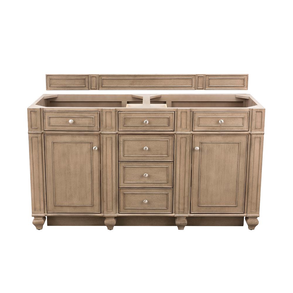 James Martin Vanities Bristol 60 in. W Bathroom Double ...