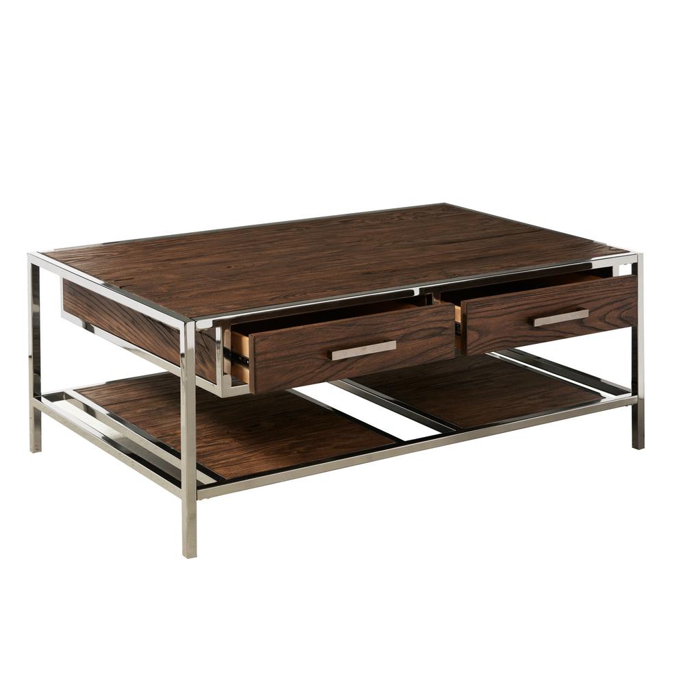 Homefare Modern Style Chocolate Brown Wood And Homefare Modern Style Chocolate Brown Wood And