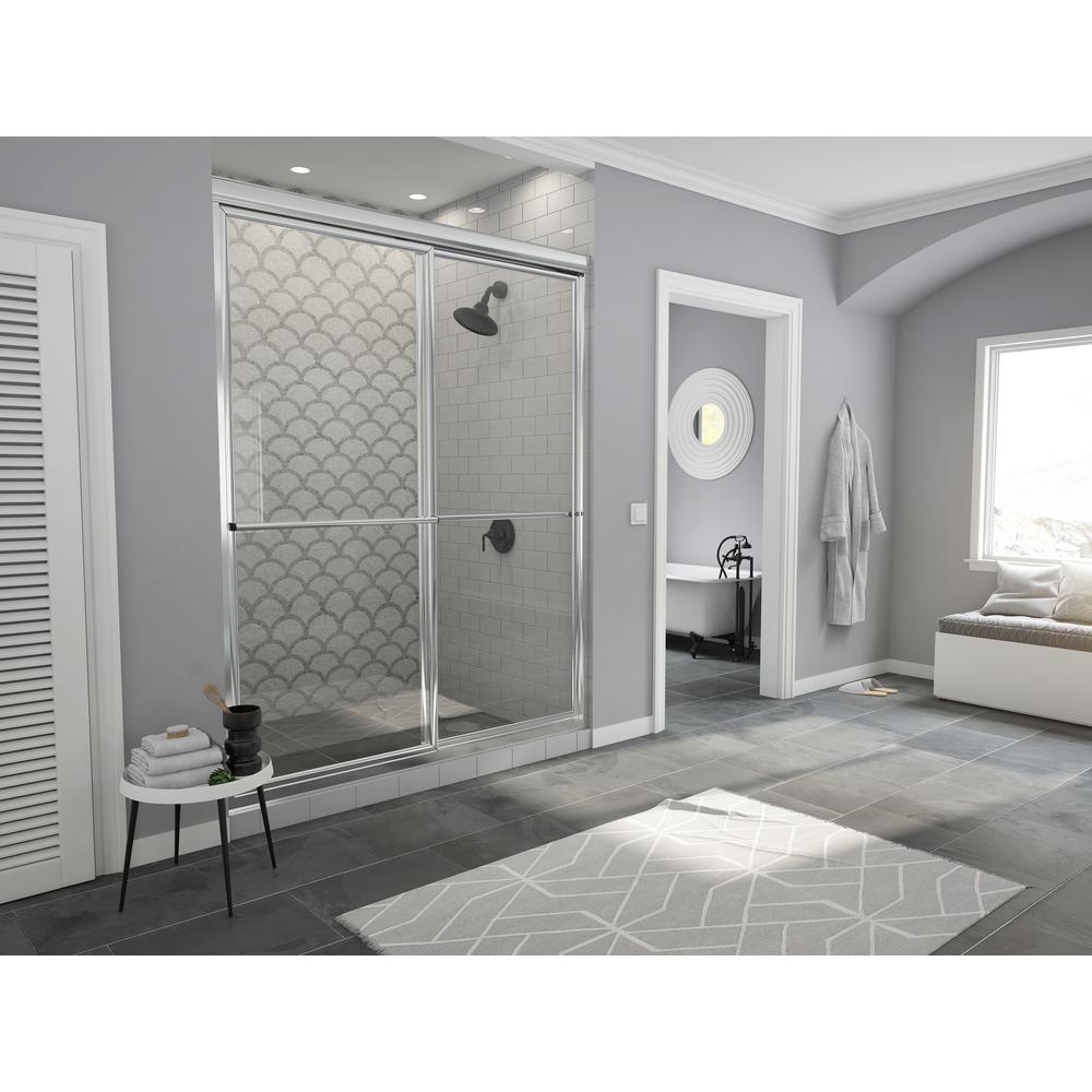 Coastal Shower Doors Newport Series 42 in. x 70 in. Framed Sliding