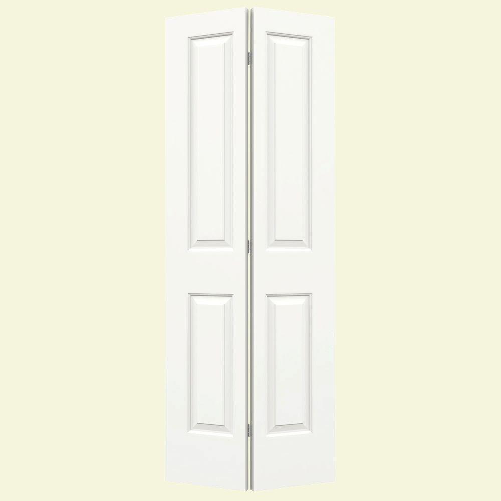 JELDWEN 24 in. x 80 in. Cambridge White Painted Smooth Molded