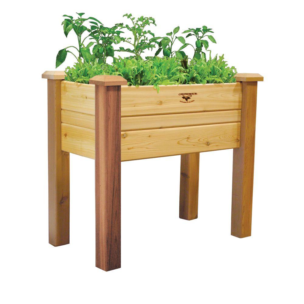 Elevated Bed Raised Garden Beds Garden Center The Home Depot