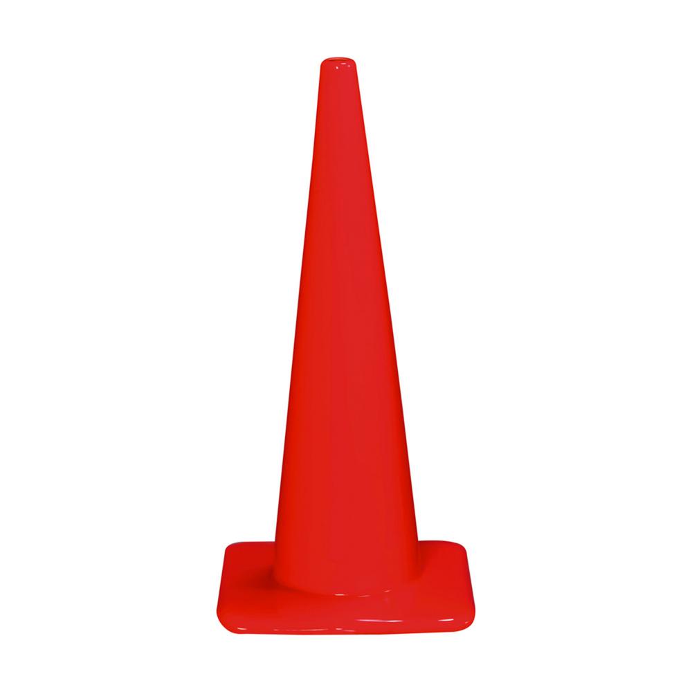 3M 28 in. Orange PVC Non Reflective Traffic Safety Cone9012900006EA