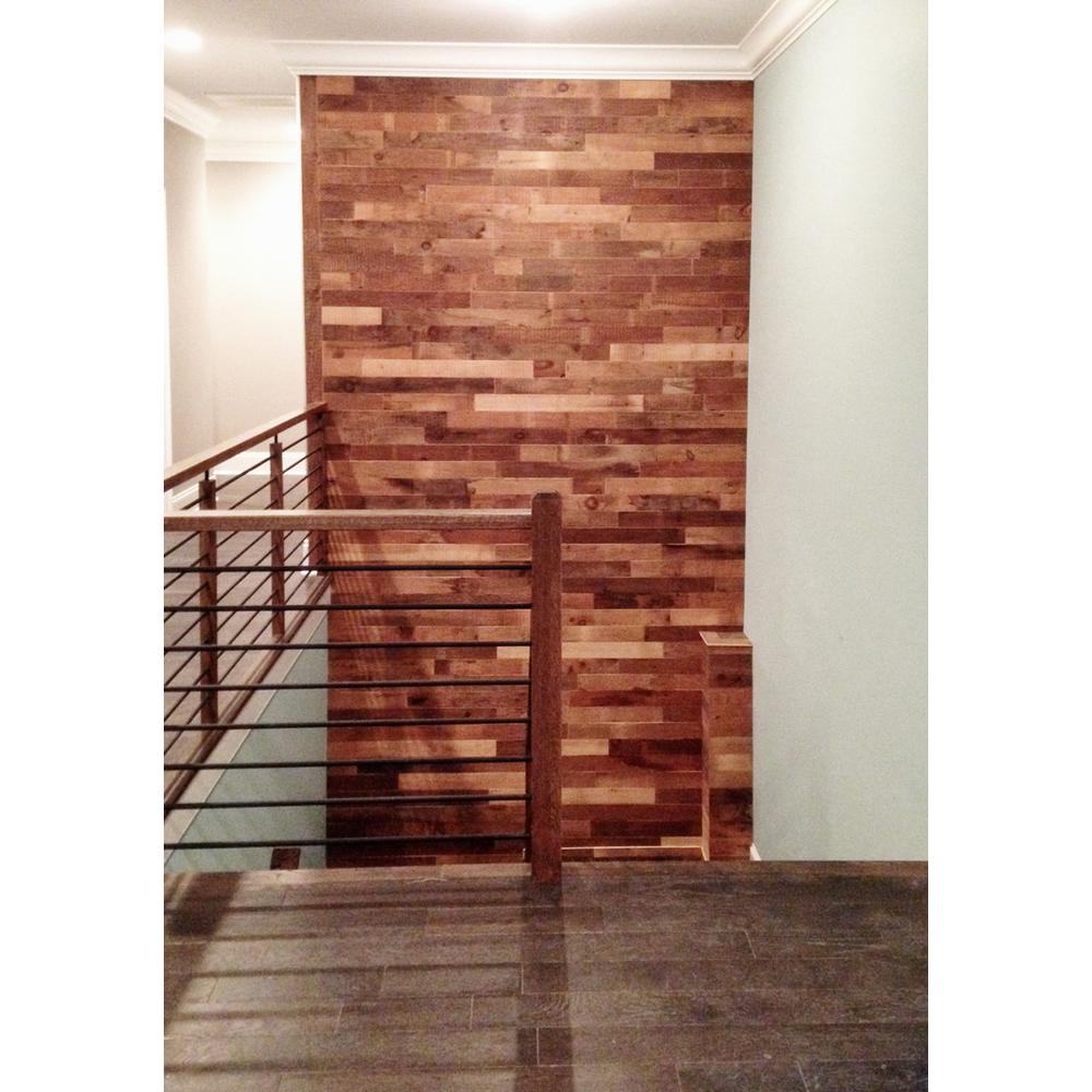 hardwood walls