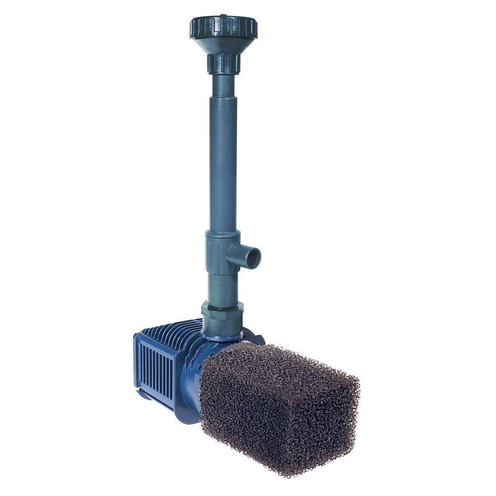 Pro Series 991GPH Submersible Pond and Water Garden Pump with Fittings