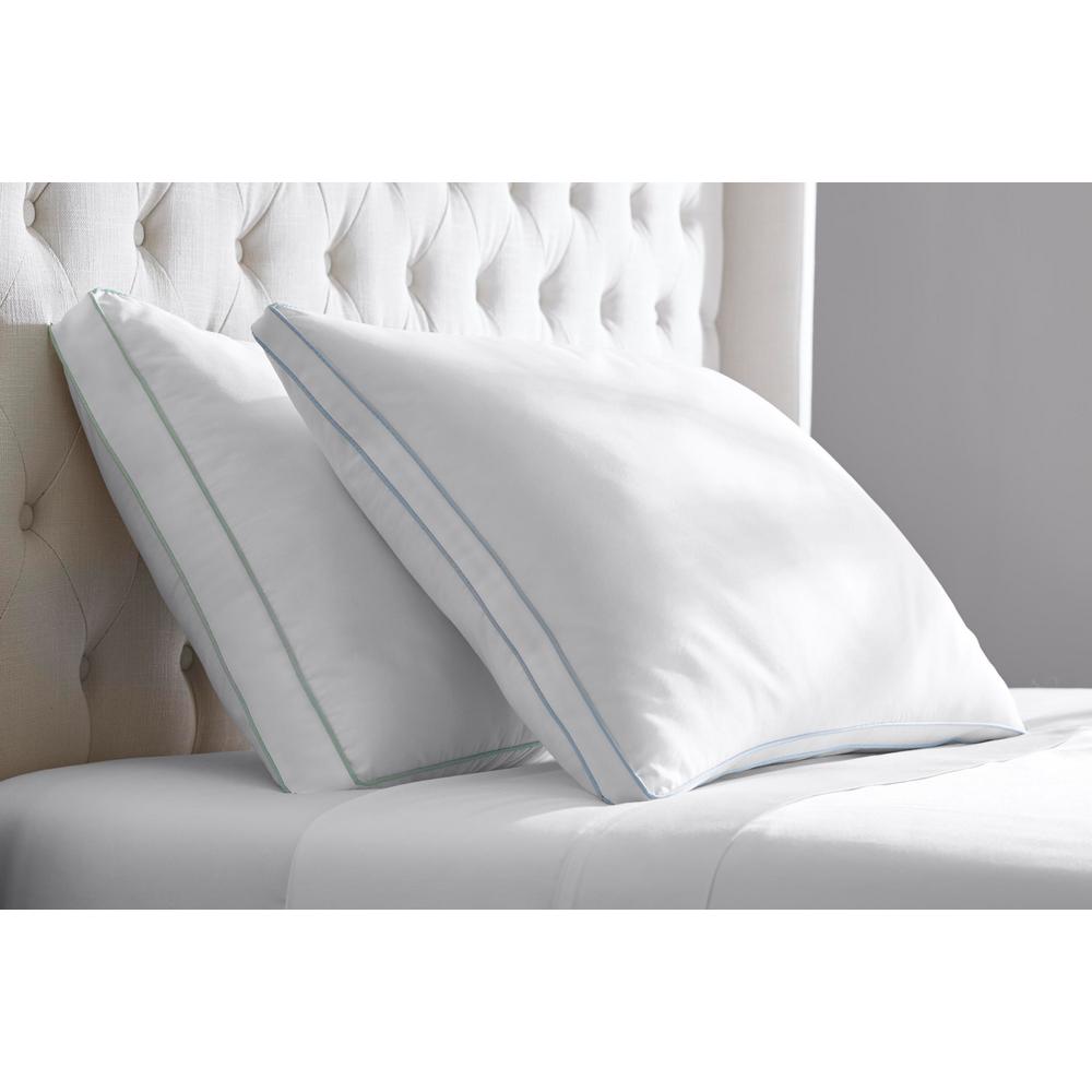 Medium/Firm Down Alternative Density Bed Pillow (Set of 2)