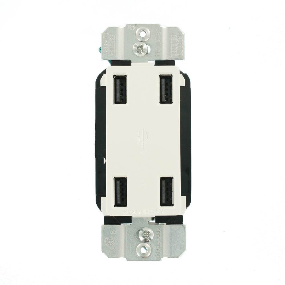 Wired Fast Installation Dual 4.2 Amp USB 8.4 Amp Charger Plug Socket 12V