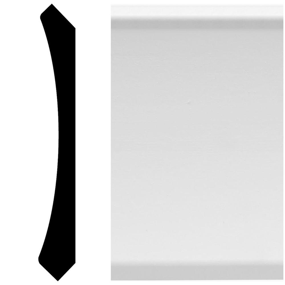 8843 9/16 in. x 4-1/4 in. x 96 in. MDF Crown Moulding