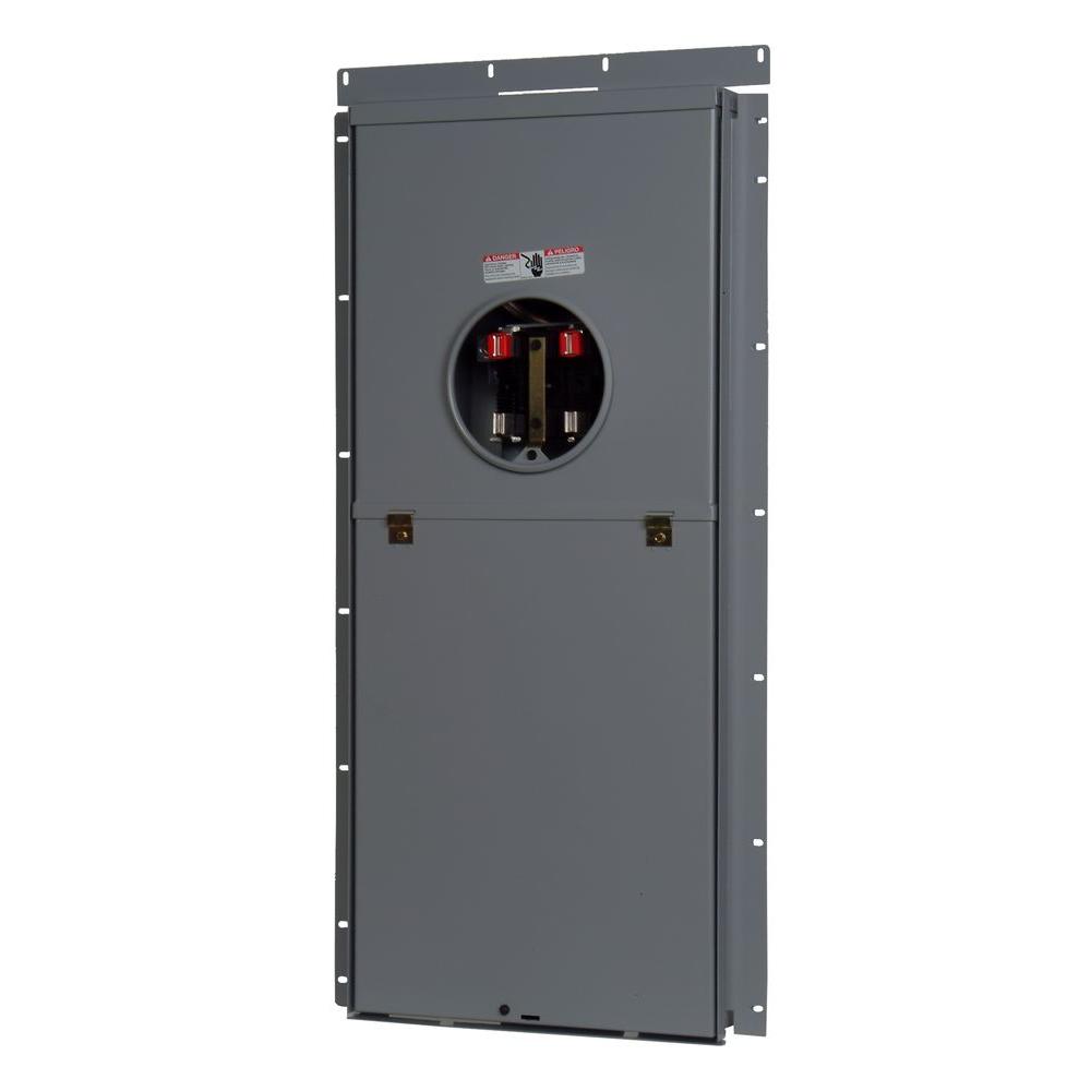 Murray 200-Amp 20-Space 40-Circuit Combination Meter Socket Main Breaker  Load