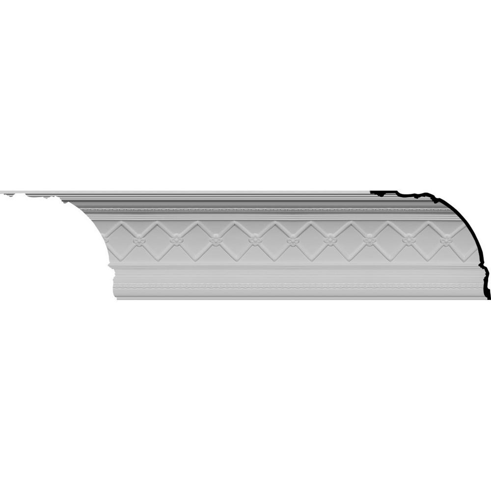 Ekena Millwork PML08X08OD Odessa Bead and Barrel Panel Molding Corner 8 1//4-Inch x 8 1//4-Inch