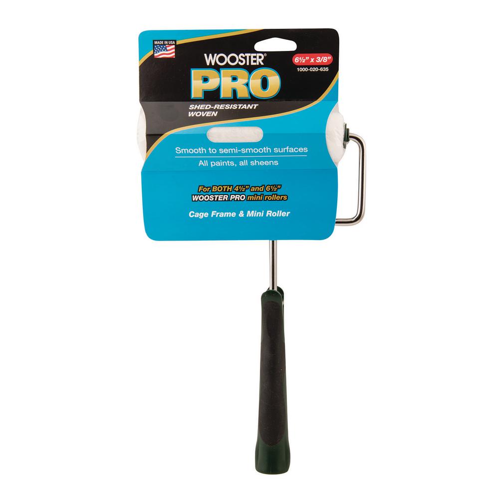 Wooster Pro 61/2 in. x 3/8 in. Cage Frame Roller Assembly0HR0130064