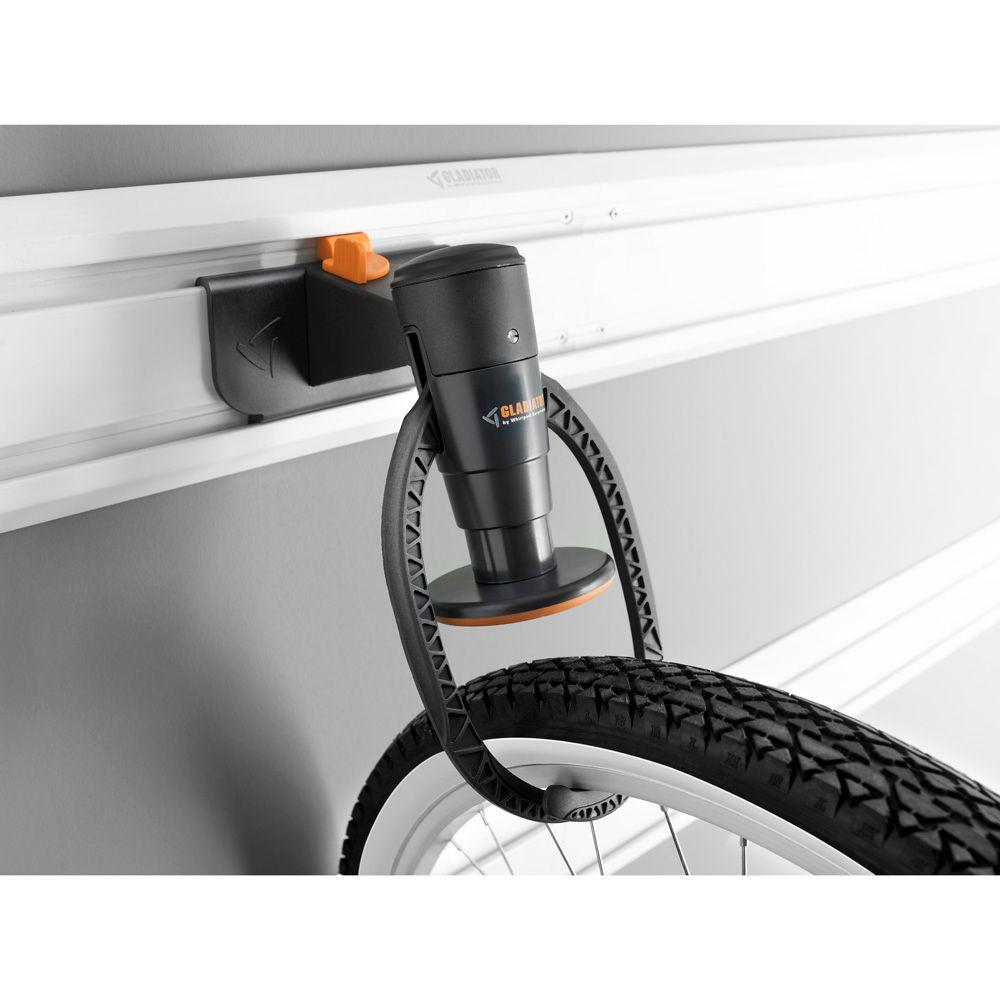 Gladiator Advanced Wall Mount Claw Bike Hook For Geartrack Or Gearwall