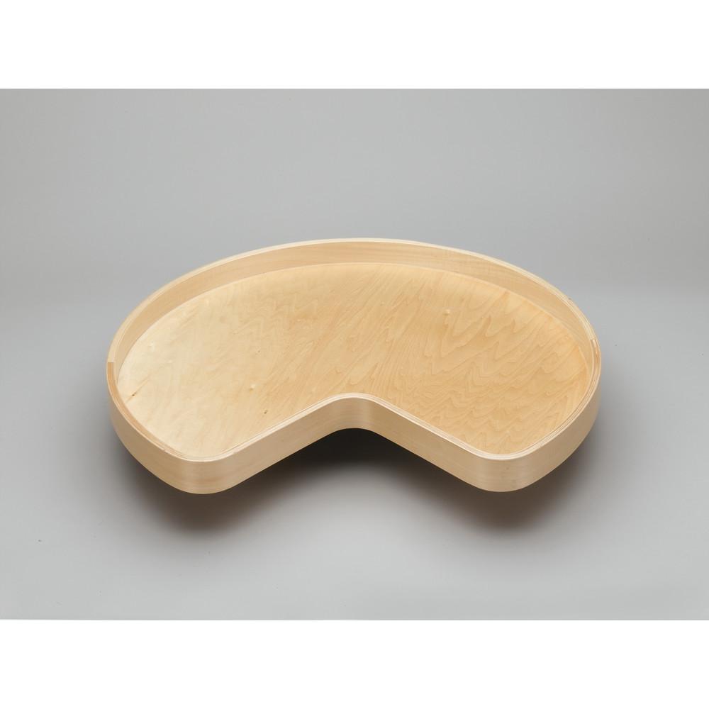 RevAShelf 32 in. Banded Wood Kidney Lazy Susan w/steel bearingLD4BW