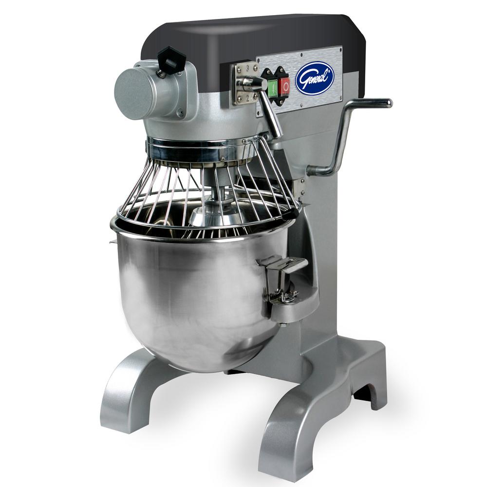 General 10 Qt. Commercial Stainless Stand Mixer by General