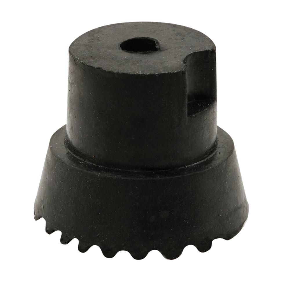 Rubber Door Stop Black The Home Depot