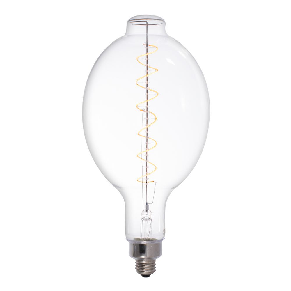Bulbrite 40w Equivalent Amber Light Bt56 Dimmable Led Grand Filament Bulbrite 40w Equivalent Amber Light Bt56 Dimmable Led Grand Filament Bt Shaped Nostalgic Bulb