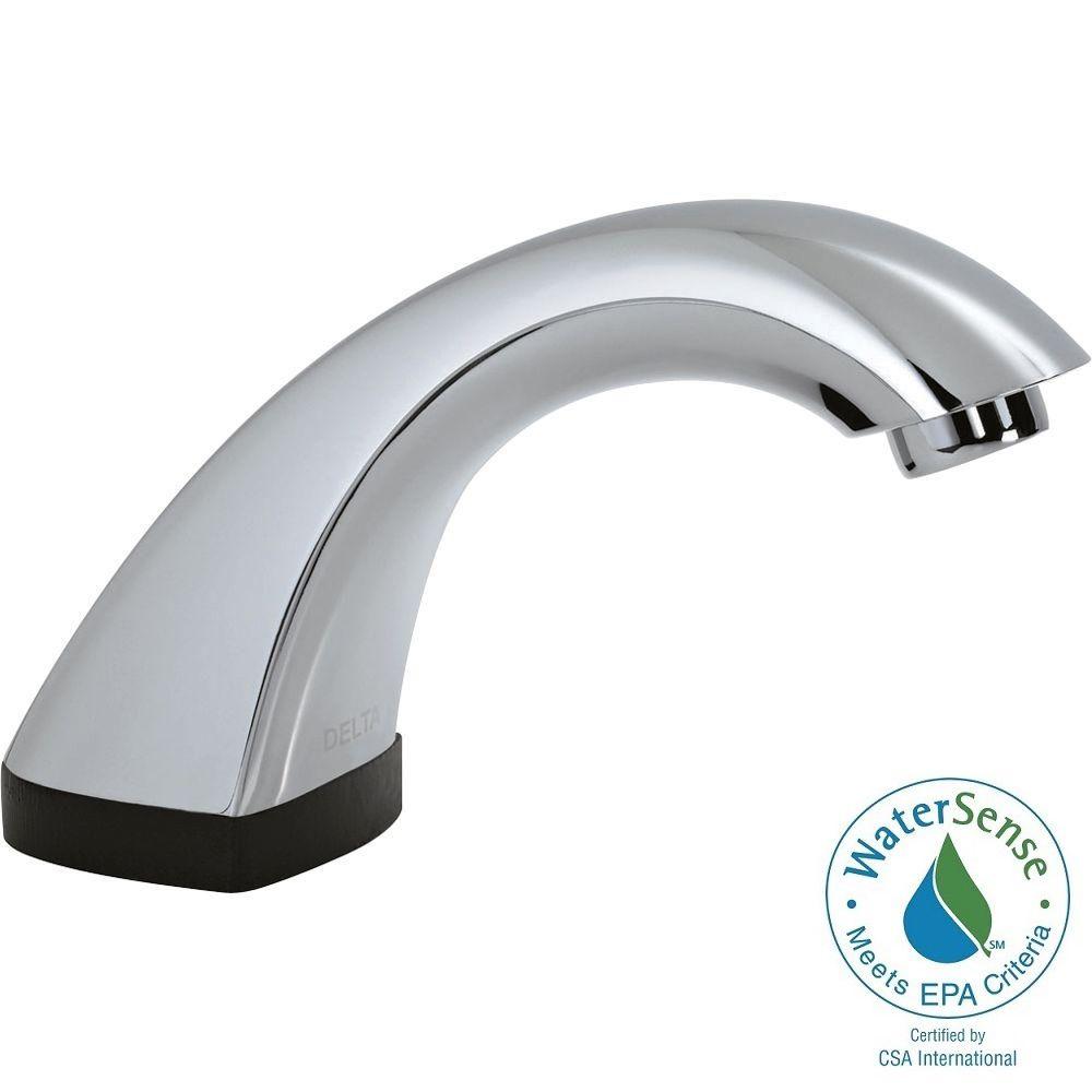 Delta Commercial Hardwire Single Hole Touchless Bathroom Faucet