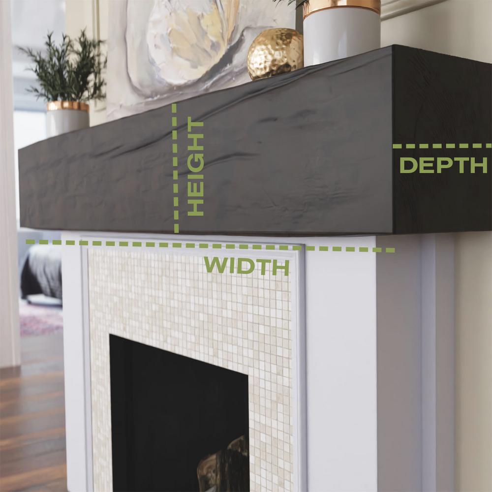 Ekena Millwork 8 In X 5 Ft Hand Hewn Rustic Faux Wood Beam Fireplace Mantel Natural Pine Manuhh08x08x60pp The Home Depot - Barn Wood Fireplace Mantel Ekena Millwork 8 In X 5 Ft Hand Hewn Rustic Faux Wood Beam Fireplace Mantel Natural Pine Manuhh08x08x60pp The Home Depot - Barn Wood Fireplace Mantel
