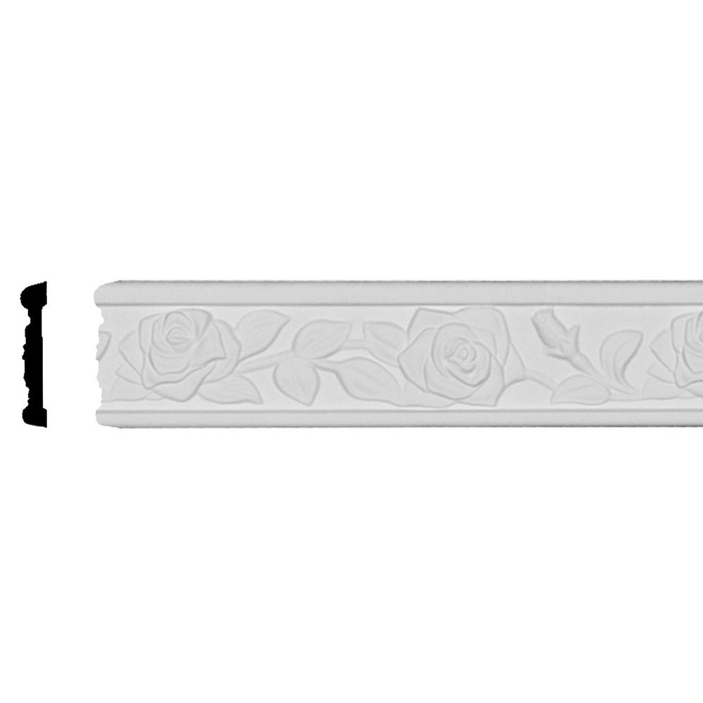 Ekena Millwork 1/2 in. x 21/2 in. x 953/4 in. Polyurethane Running