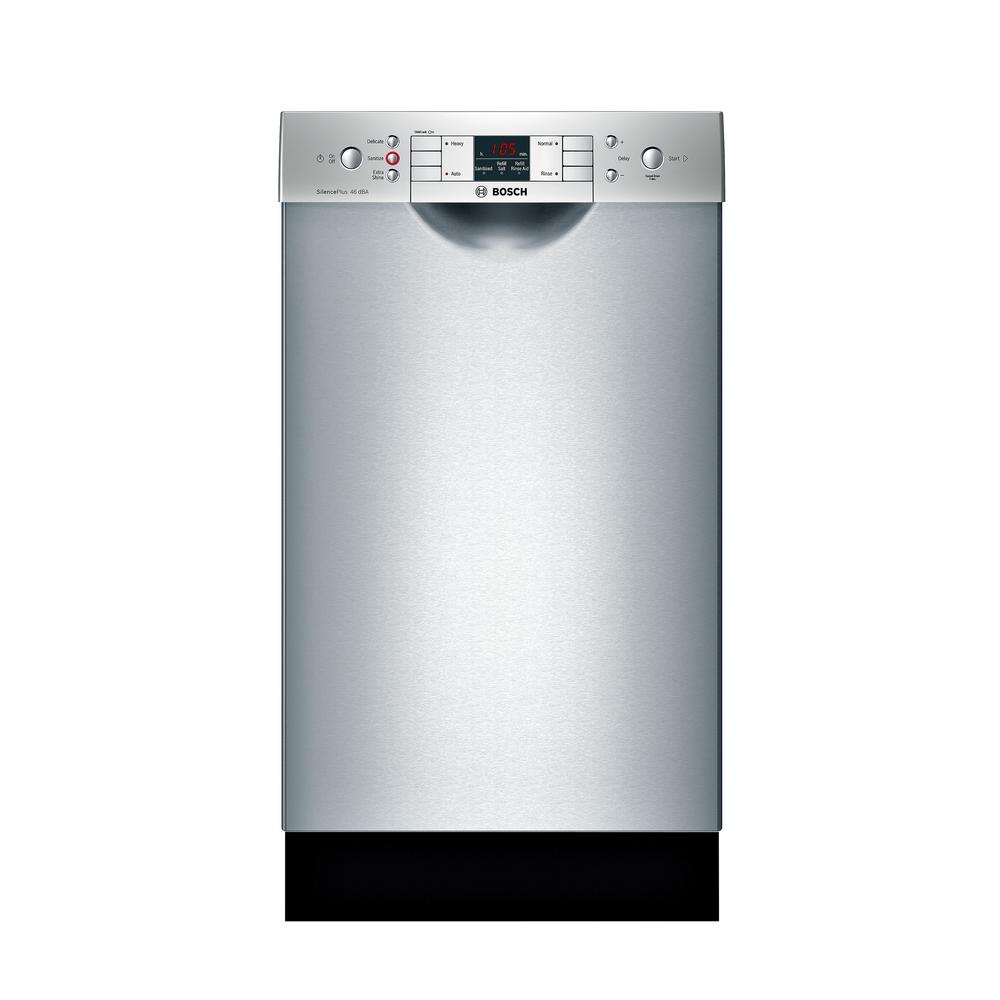 compact dishwasher stainless steel