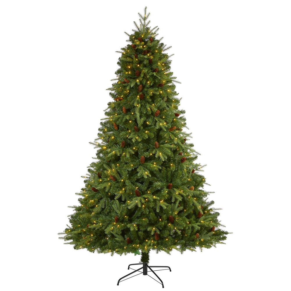 8 Ft Pre Lit Christmas Tree 