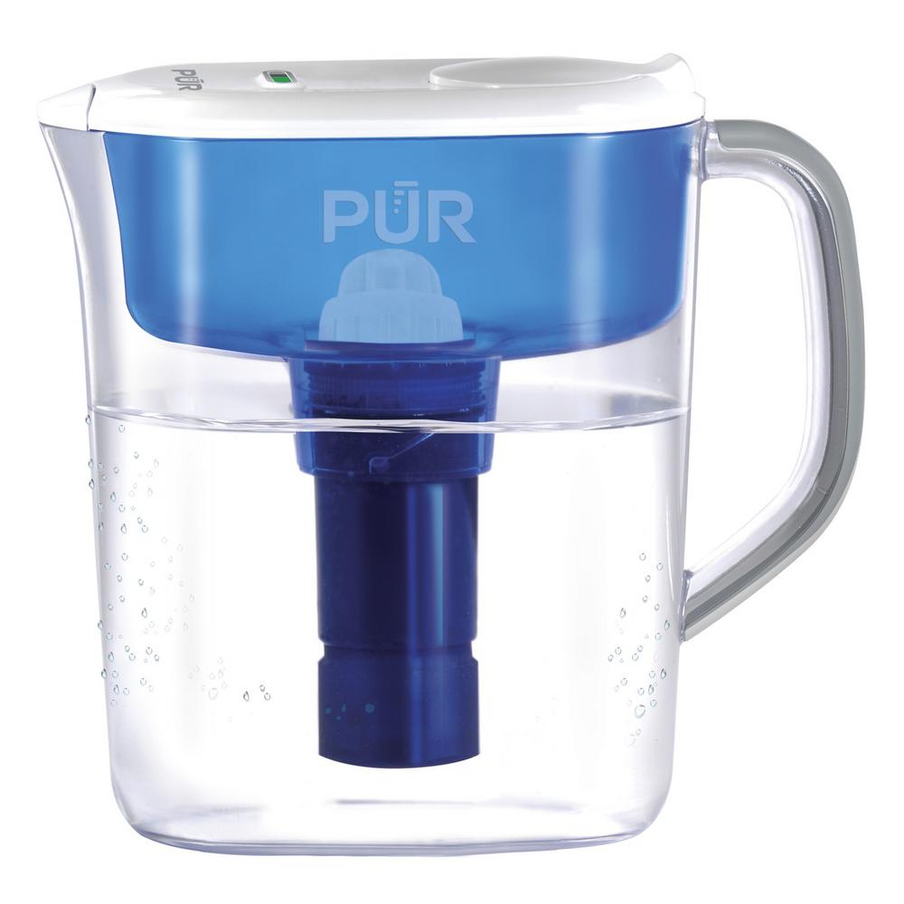 Pur Water Pitcher Water Filters Kitchen The Home Depot