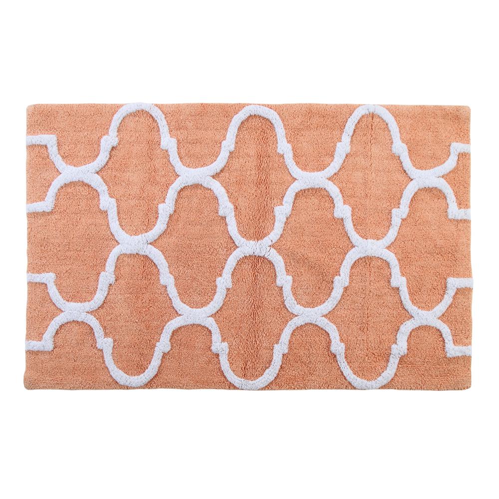 Peach Bath Mats Bedding Bath The Home Depot