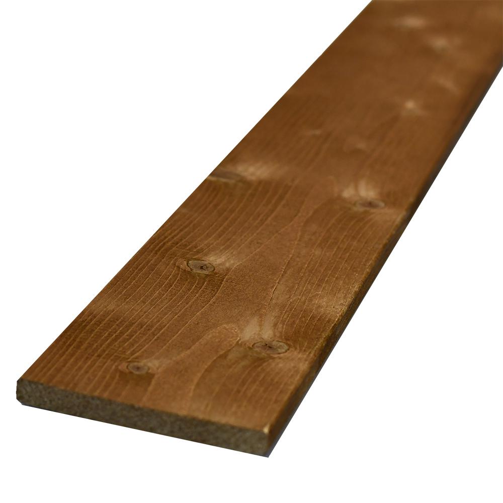 1 in. x 6 in. x 6 ft. PreStained Fencing Board63930937 The Home Depot