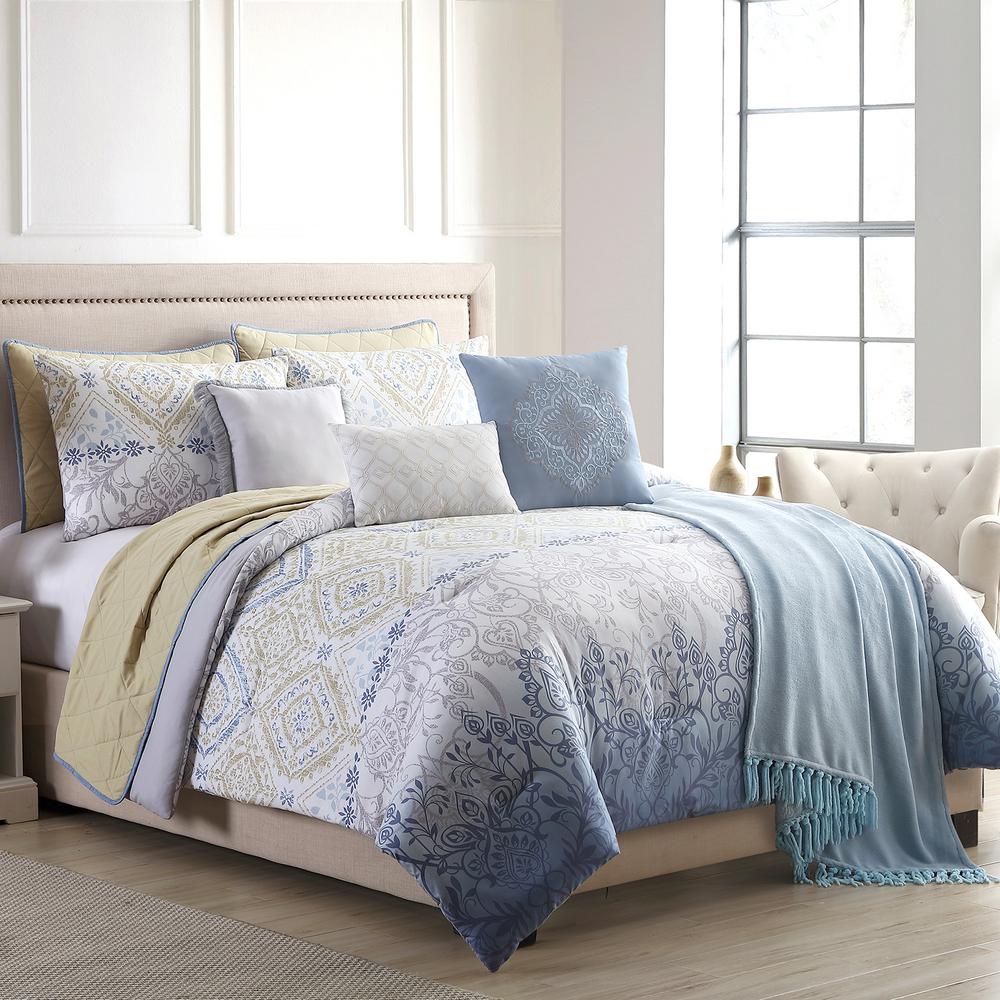comforter set with coverlet