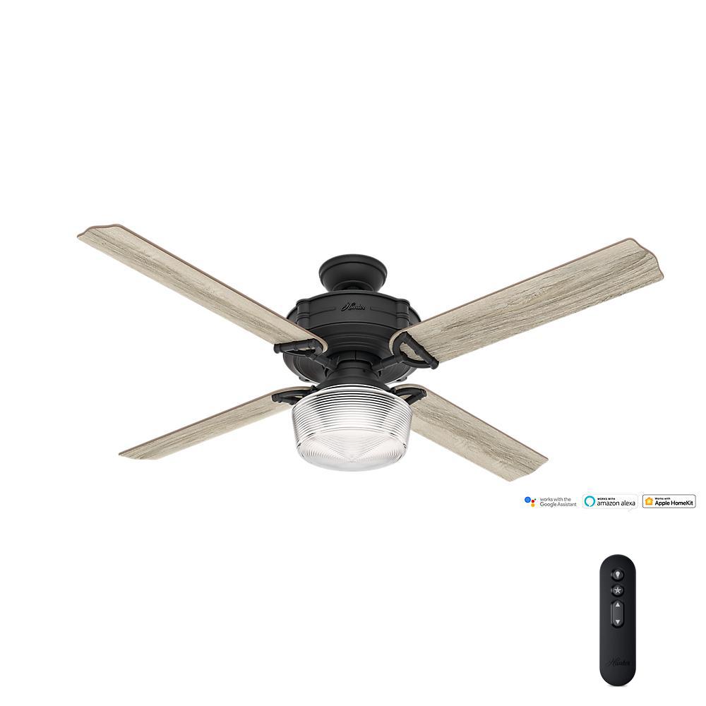Hunter Highbury Ceiling Fan Wiring 3 Way Example Electrical Hunter Brunswick 60 In Led Indoor Natural Iron Wi Fi Enabled Rh Homedepot Com Highbury Ceiling Fan Troubleshooting Augusta
