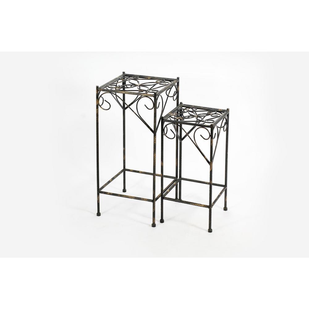 Wrought iron plant stand home depot information