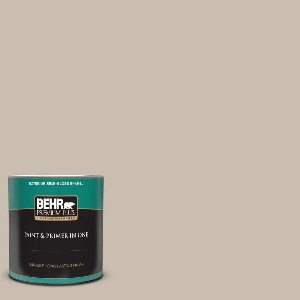 BEHR PREMIUM PLUS 1 qt. PPU513 Creamy Mushroom Semi