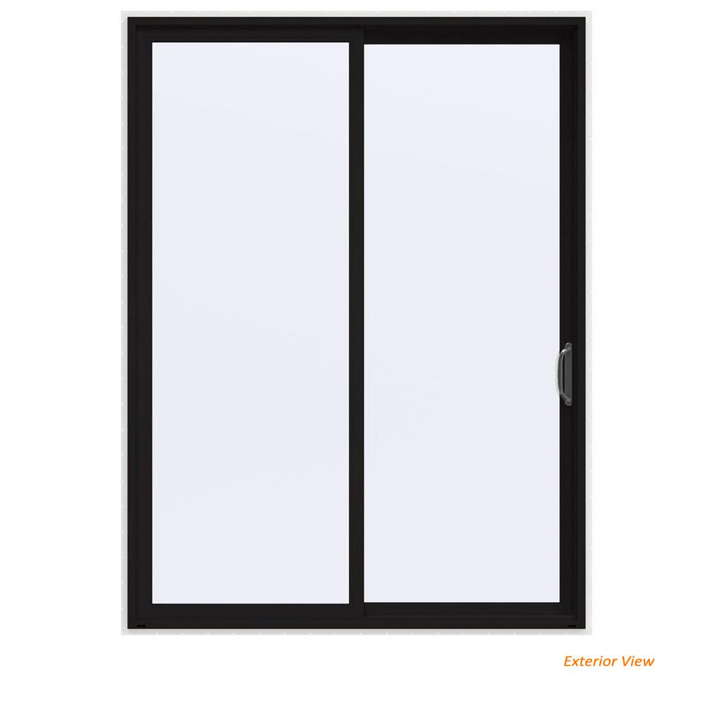 Black Patio Doors Exterior The Home Depot 72