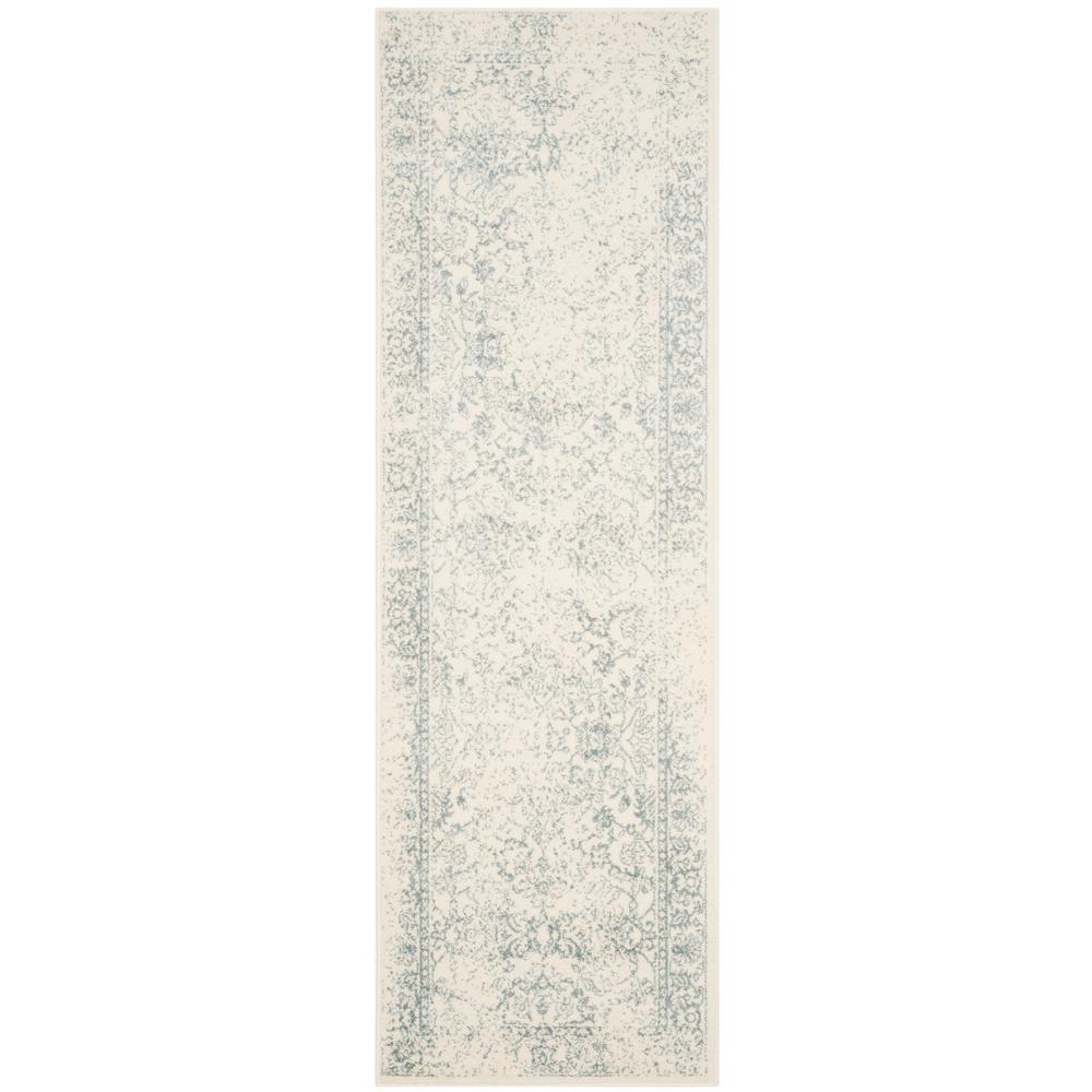 Safavieh Adirondack Ivory/Slate 3 ft. x 14 ft. Runner Rug-ADR109S-214 ...