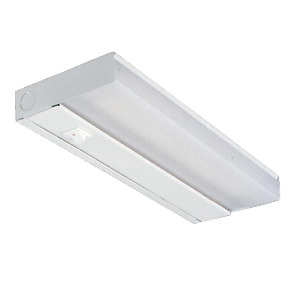 Nicor 12 In White Fluorescent Slim Line Under Cabinet Light