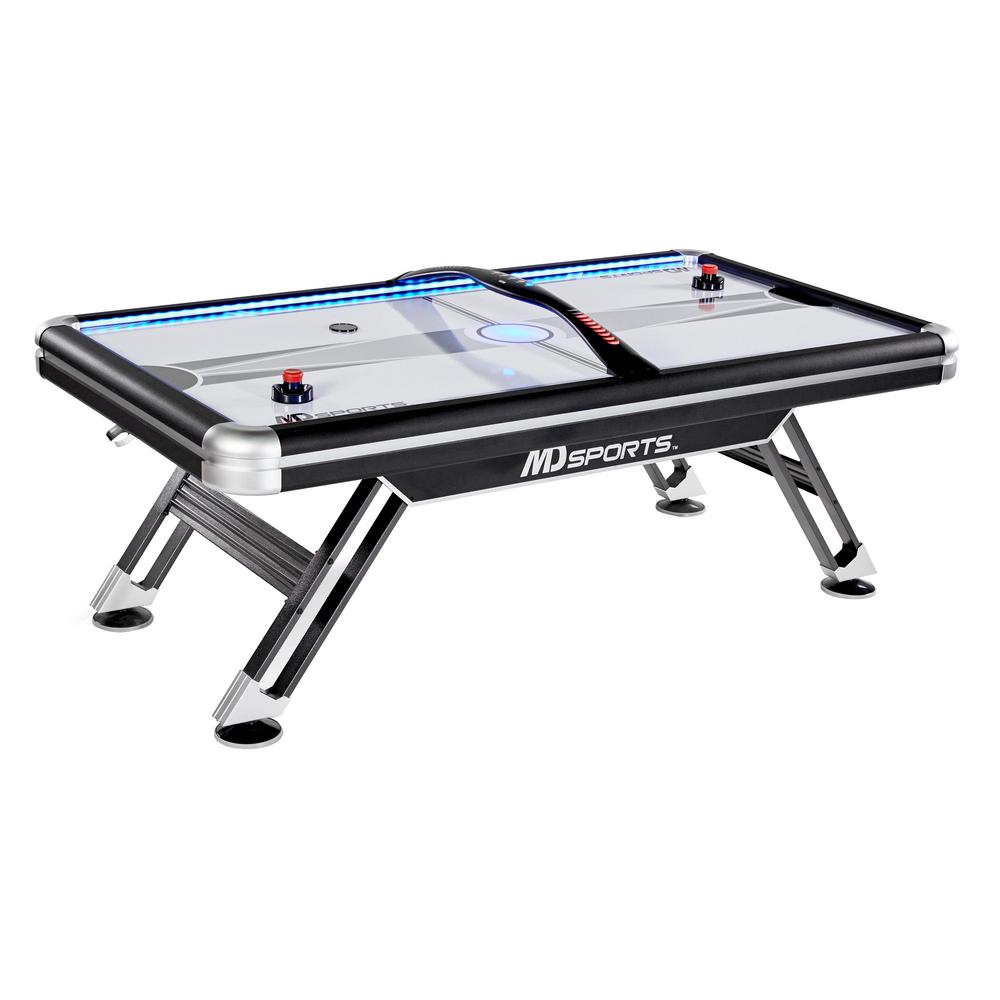Md Sports Titan 7 5 Ft Air Powered Hockey Table With Overhead