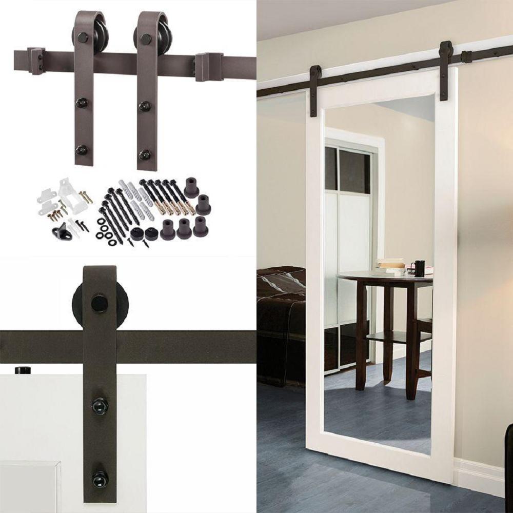 Truporte 8 Ft Premium Bronze Interior Modern Country Rustic Wood